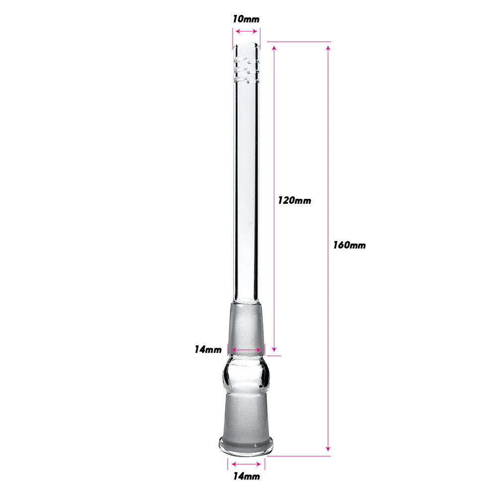 12CM GLASS SLIDER DIFFUSER STEM - 14MM - Image 4