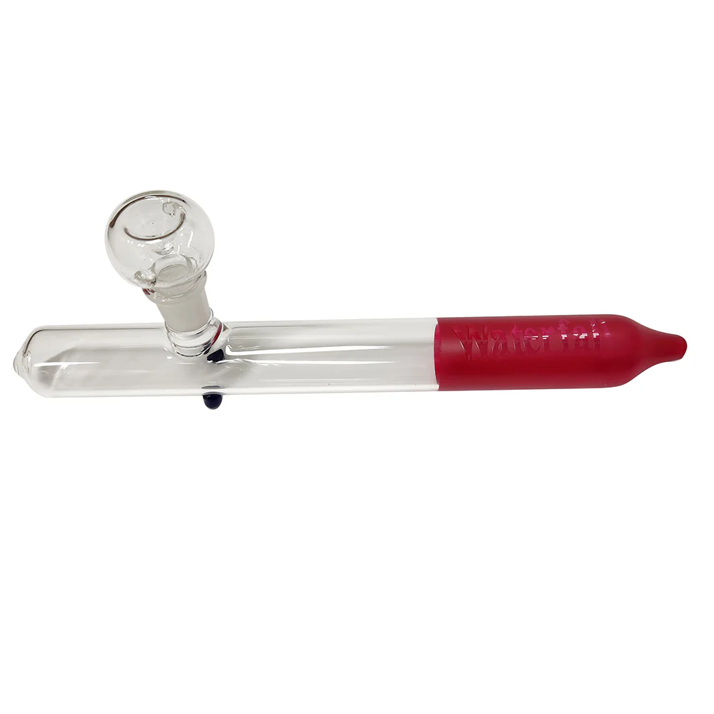 Waterfall Red Boy Glass Pipe - Image 2