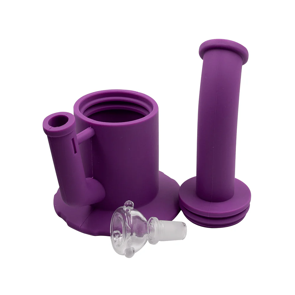 Bender Silicone Bong - Purple - Image 4
