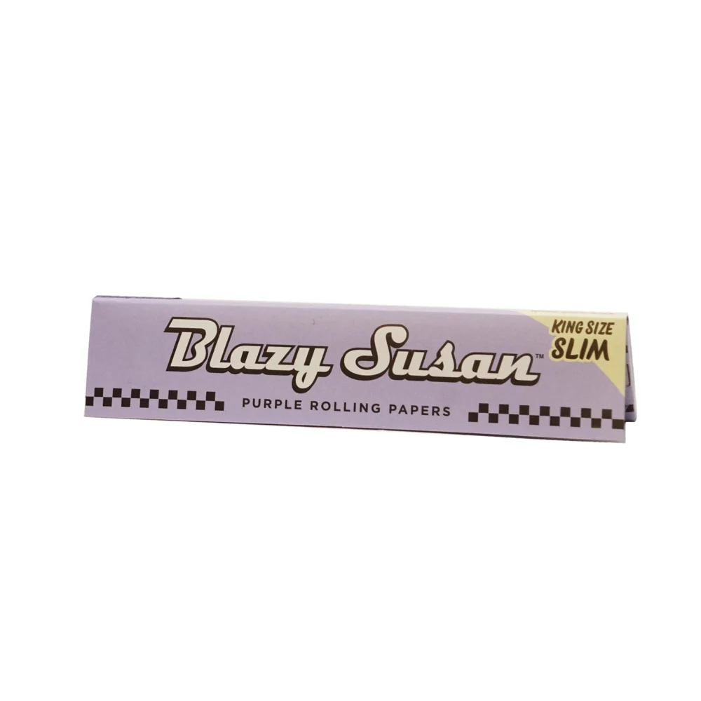 Blazy Susan King Size Purple Rolling Papers - Image 2