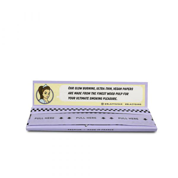 Blazy Susan King Size Purple Rolling Papers - Image 5