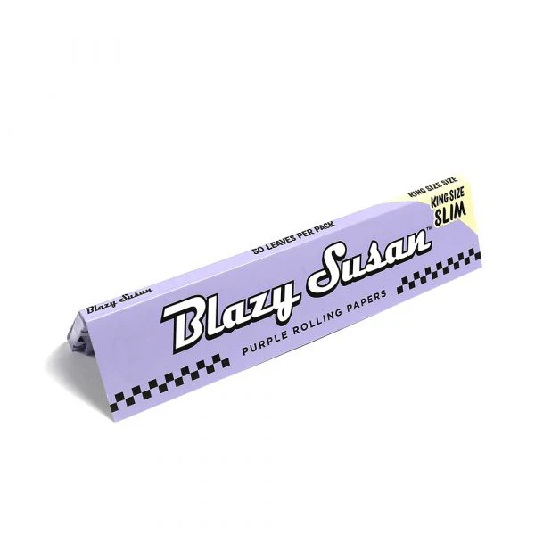 Blazy Susan King Size Purple Rolling Papers - Image 6