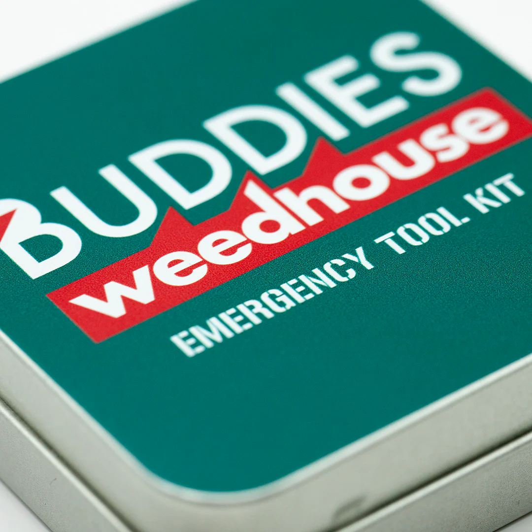 Buddies Weedhouse Metal Tin - Image 2