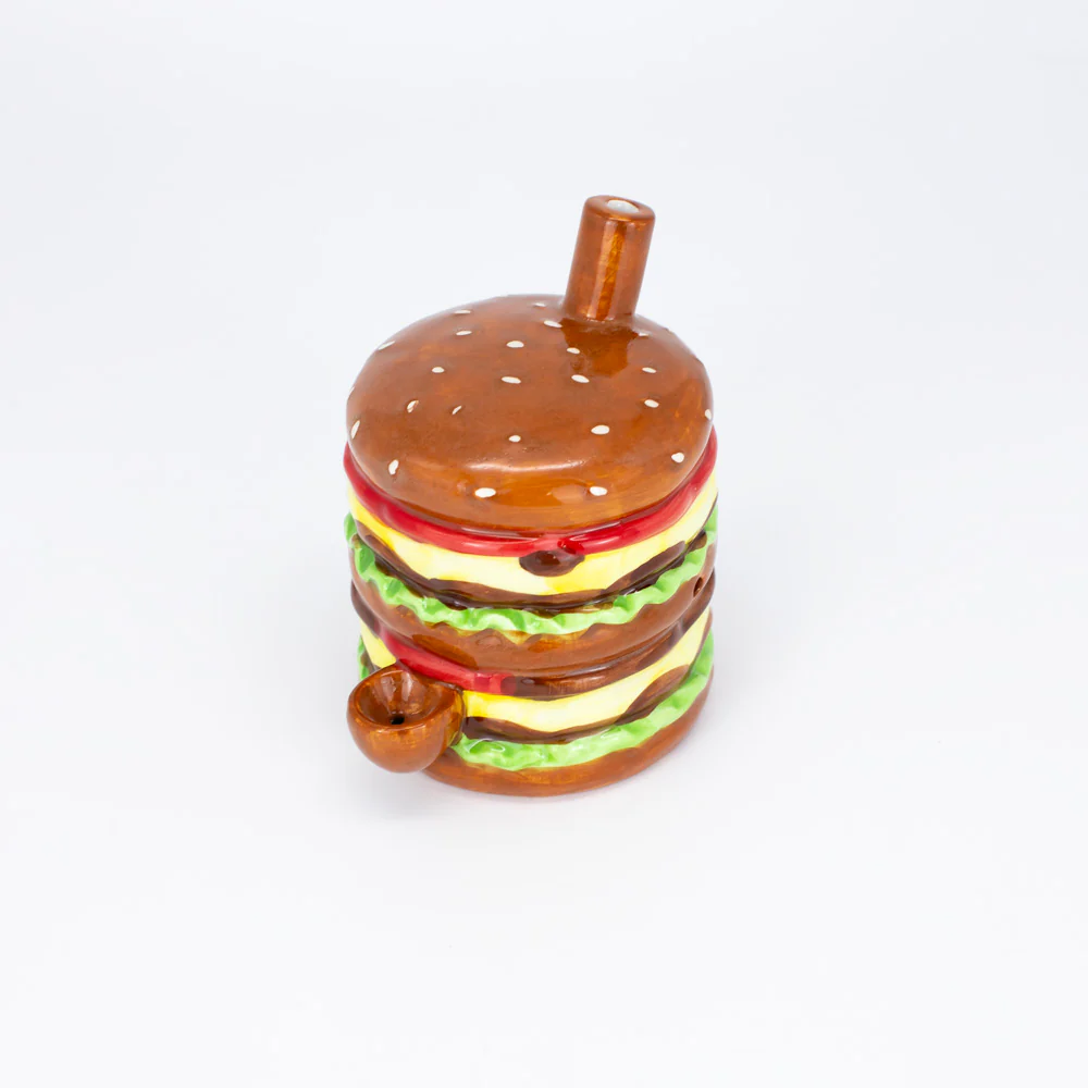 Burger Ceramic Dry Pipe - Image 2