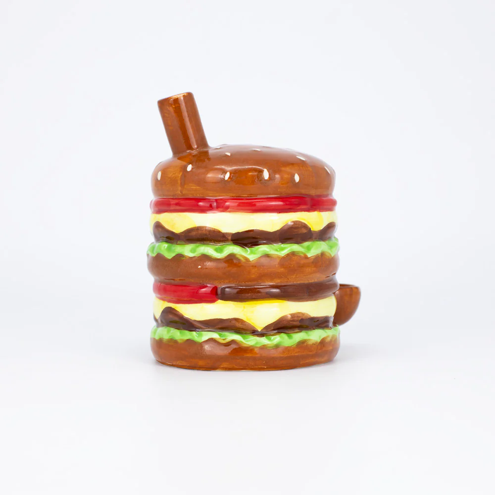 Burger Ceramic Dry Pipe - Image 5