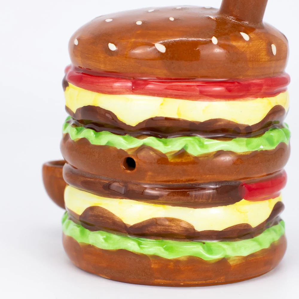 Burger Ceramic Dry Pipe - Image 6