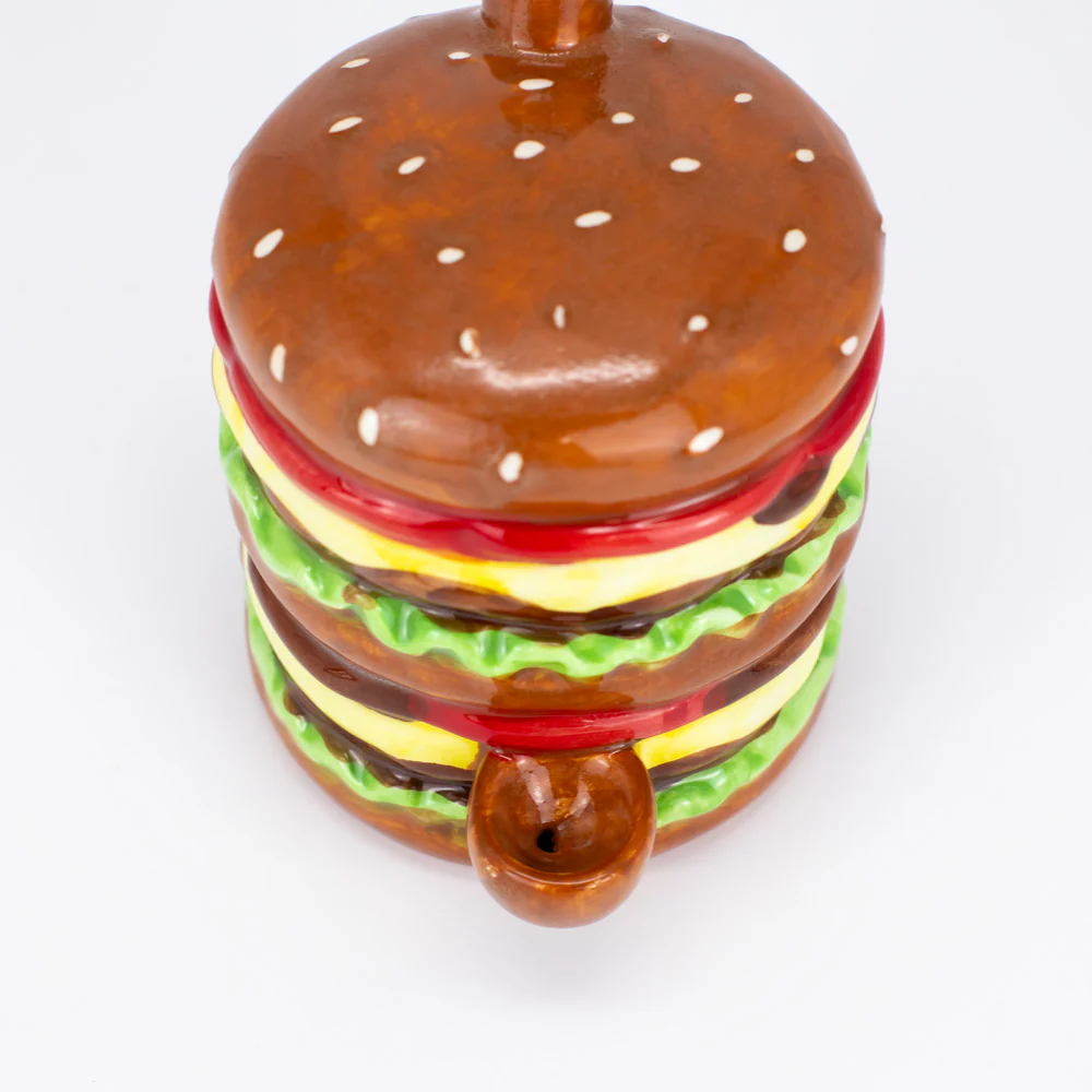 Burger Ceramic Dry Pipe - Image 7