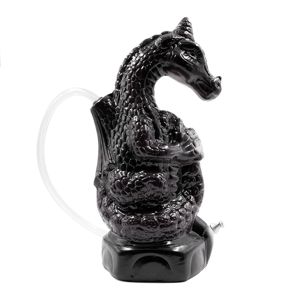 Dragon Ceramic Hose Bong - Purple - Image 3