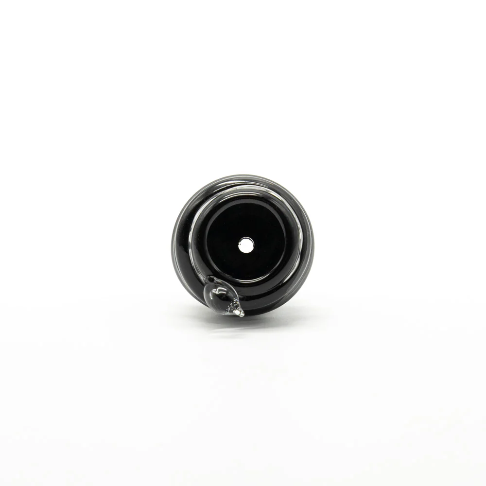 Coiled Black Snake Glass Cone - Image 2