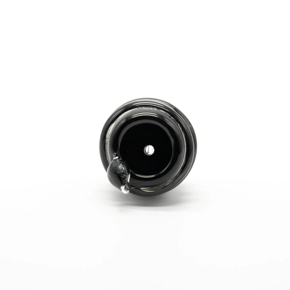 Coiled Black Snake Glass Cone - Image 4