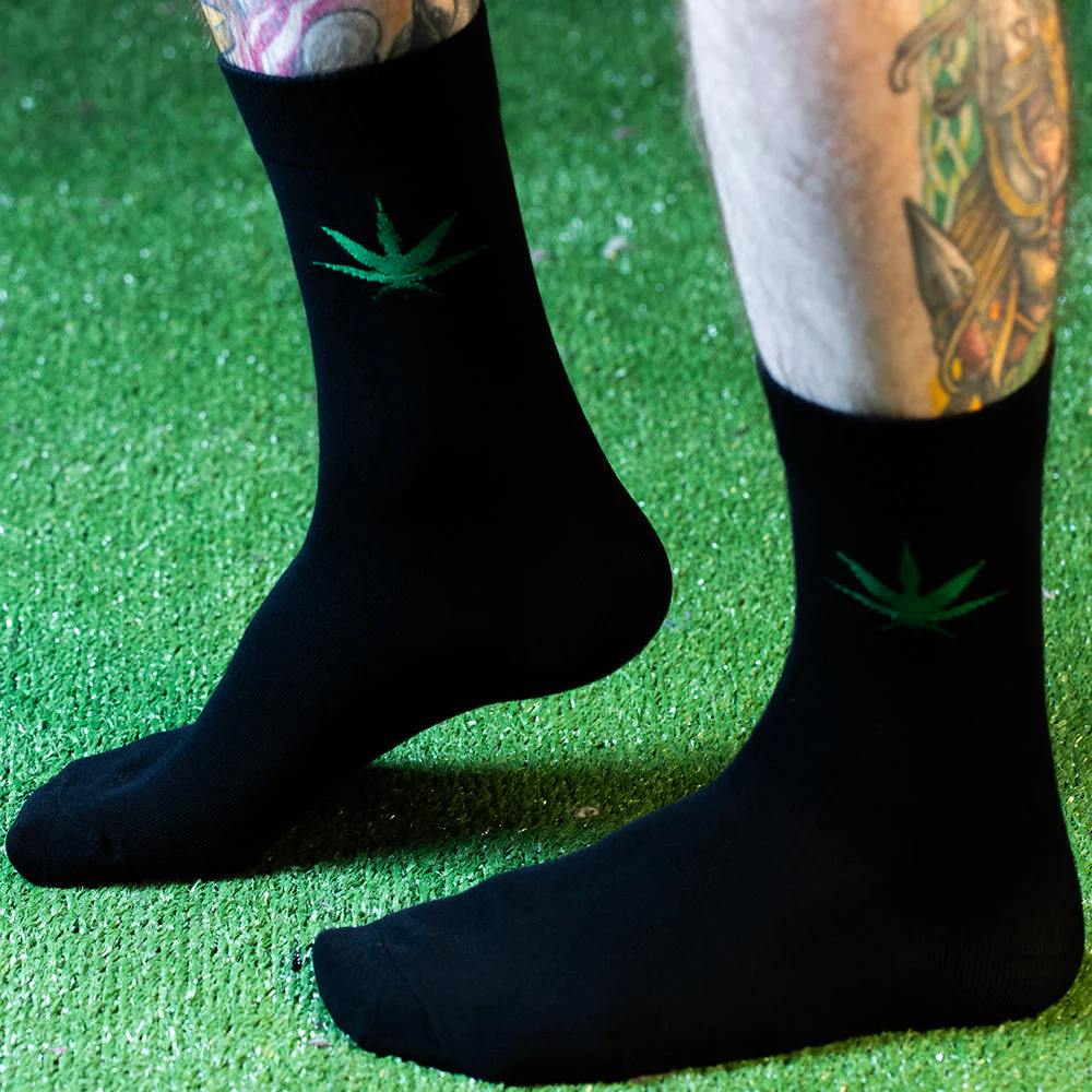 Highlines Sweet Leaf Crew Socks - Image 2