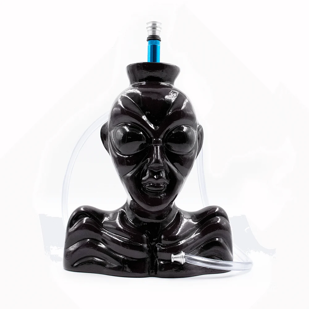 Alien Ceramic Hose Bong - Purple - Image 3