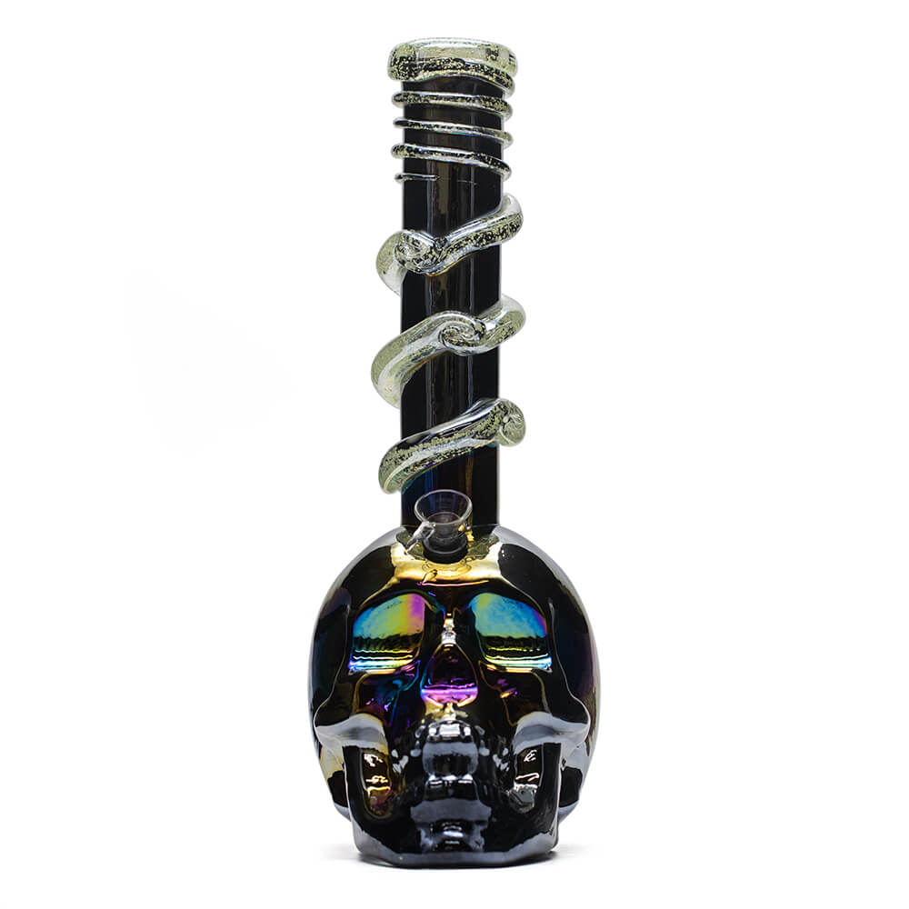 Planet X Death Skull Glass Bong - Image 2