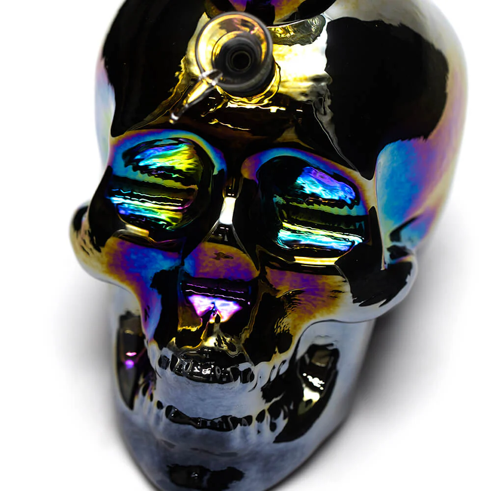 Planet X Death Skull Glass Bong - Image 4
