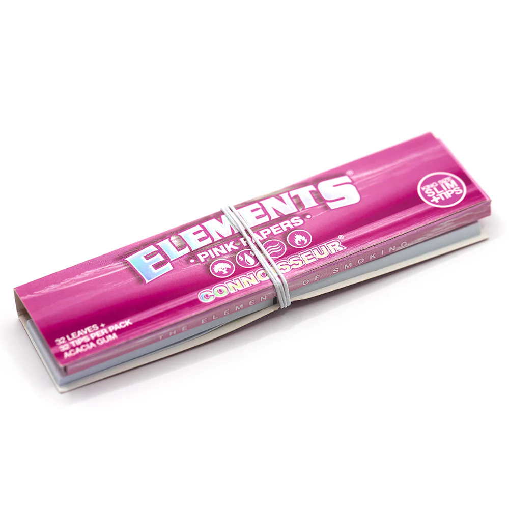 ELEMENTS - PINK PAPERS KING SIZE SLIM + TIPS - Image 3