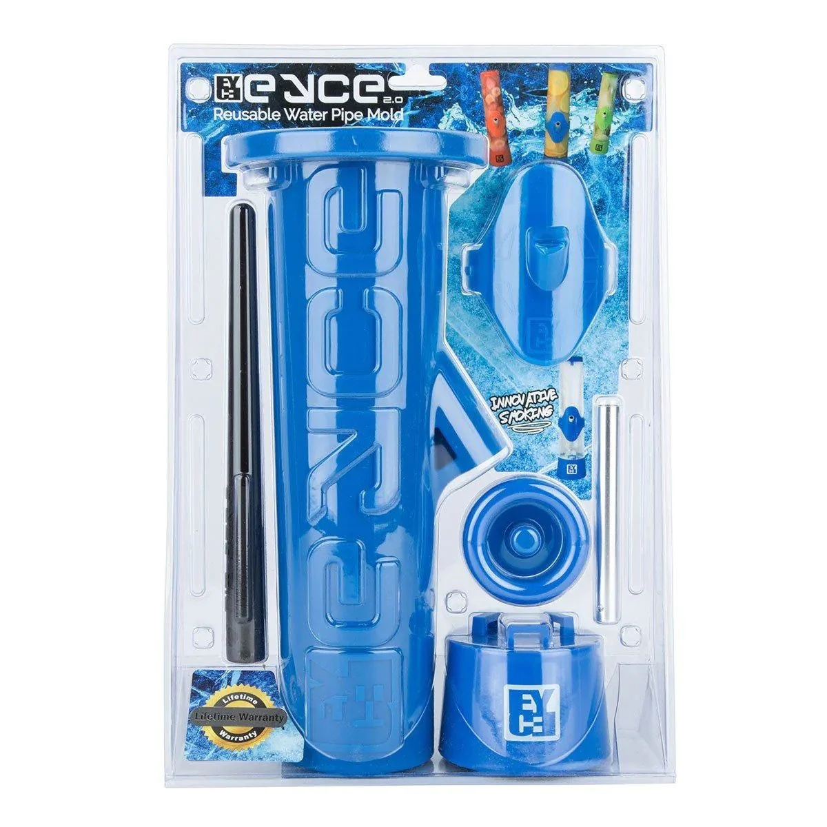 EYCE Mold 2.0 Reusable Silicone Ice Bong Mold - Blue - Image 5