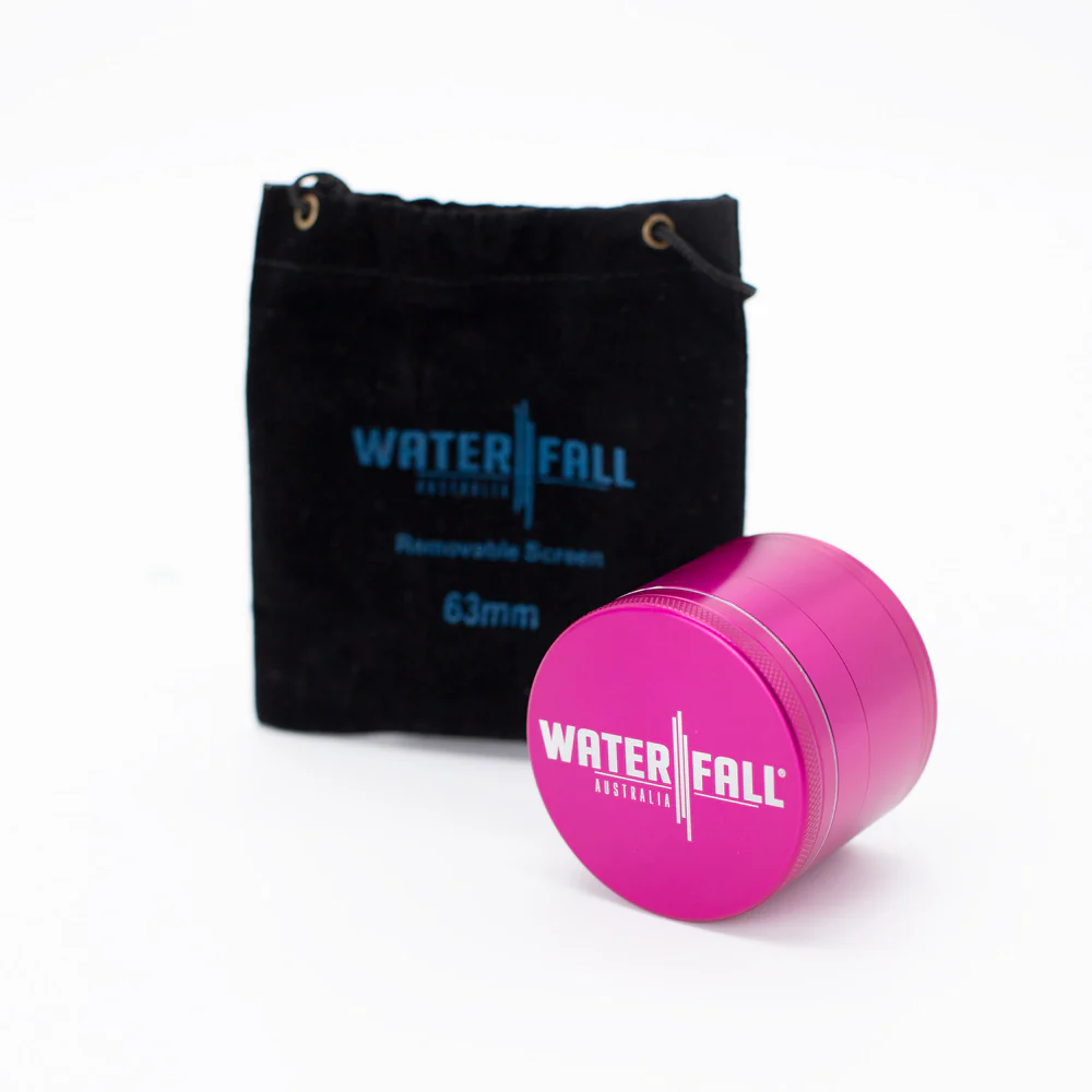 Four-Part Gloss Aluminium Grinder with Removable Screen 63mm - Image 12