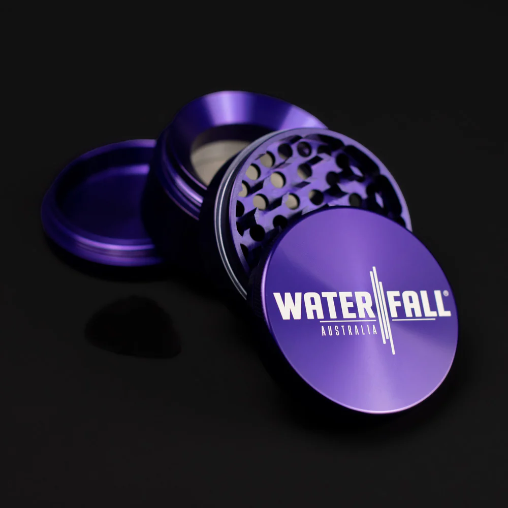 Four-Part Gloss Aluminium Grinder with Removable Screen 63mm - Image 5
