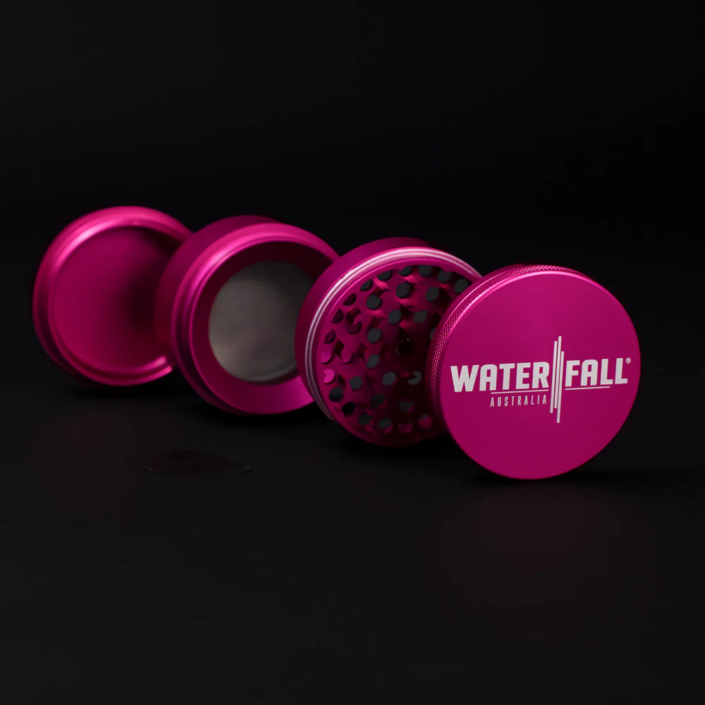 Four-Part Gloss Aluminium Grinder with Removable Screen 63mm - Image 7