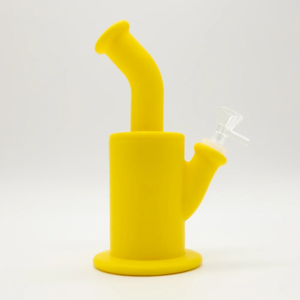 Fuel Up Silicone Bong - Yellow - Image 3