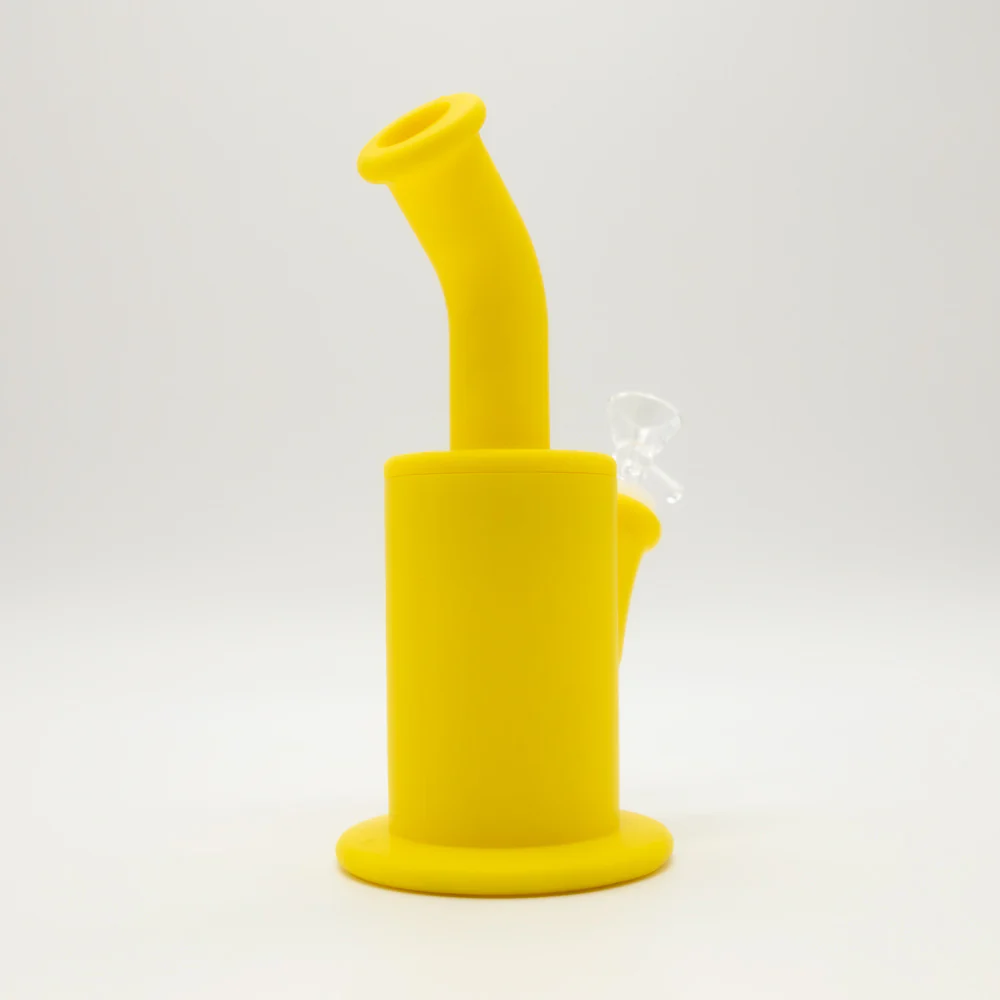 Fuel Up Silicone Bong - Yellow - Image 4