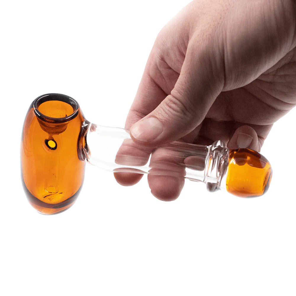 G HAMMER AMBER BOWL AND MOUTH PIECE - Image 3
