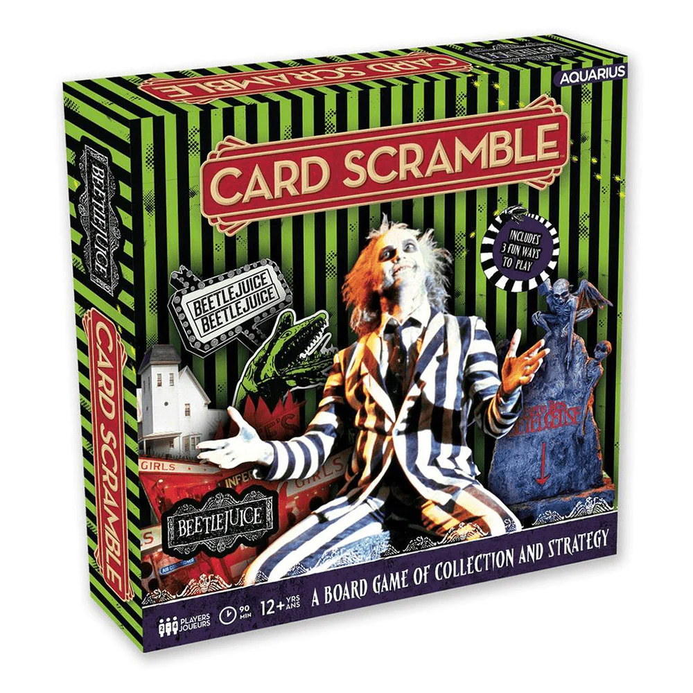 Games - Beetlejuice Card Scramble