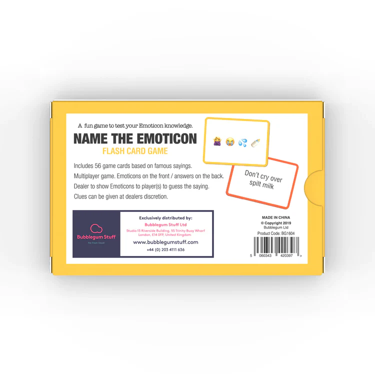 Games - Name The Emoticon Card Game [Original] - Image 6