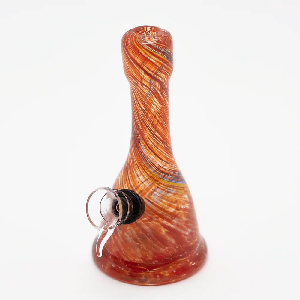 Luminance Mini Glass Bong - Red