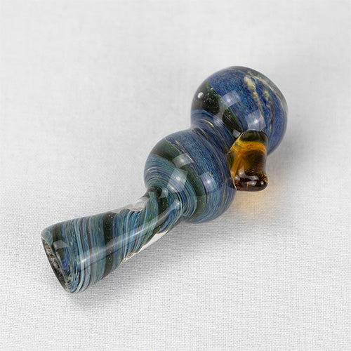 Glass Pipe- Twisted Mushroom Cup #20 - Image 2