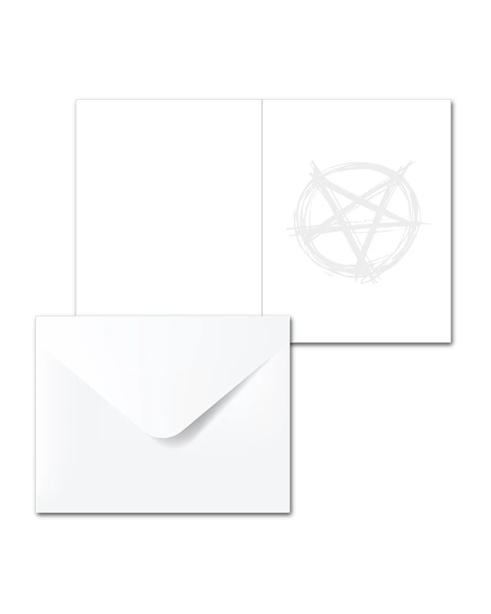 GREETING CARD - SATAN LOVES YOU WAKE N BAKE - Image 5