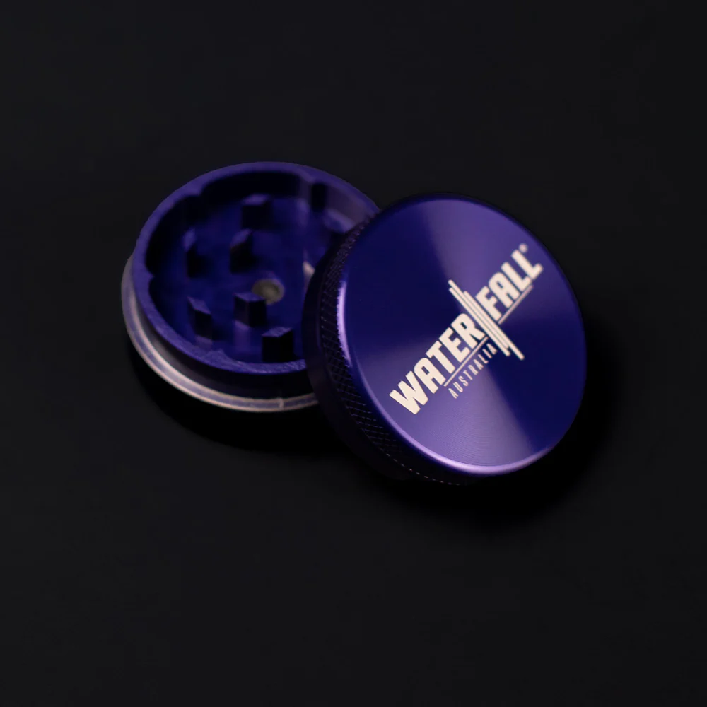 Two-Part Aluminium Grinder - Gloss Blue (40mm) - Image 5