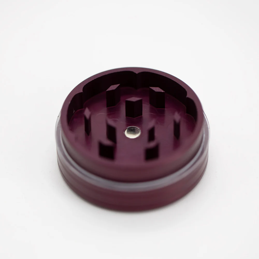 Two-Part Aluminium Grinder - Gloss Purple (40mm) - Image 3