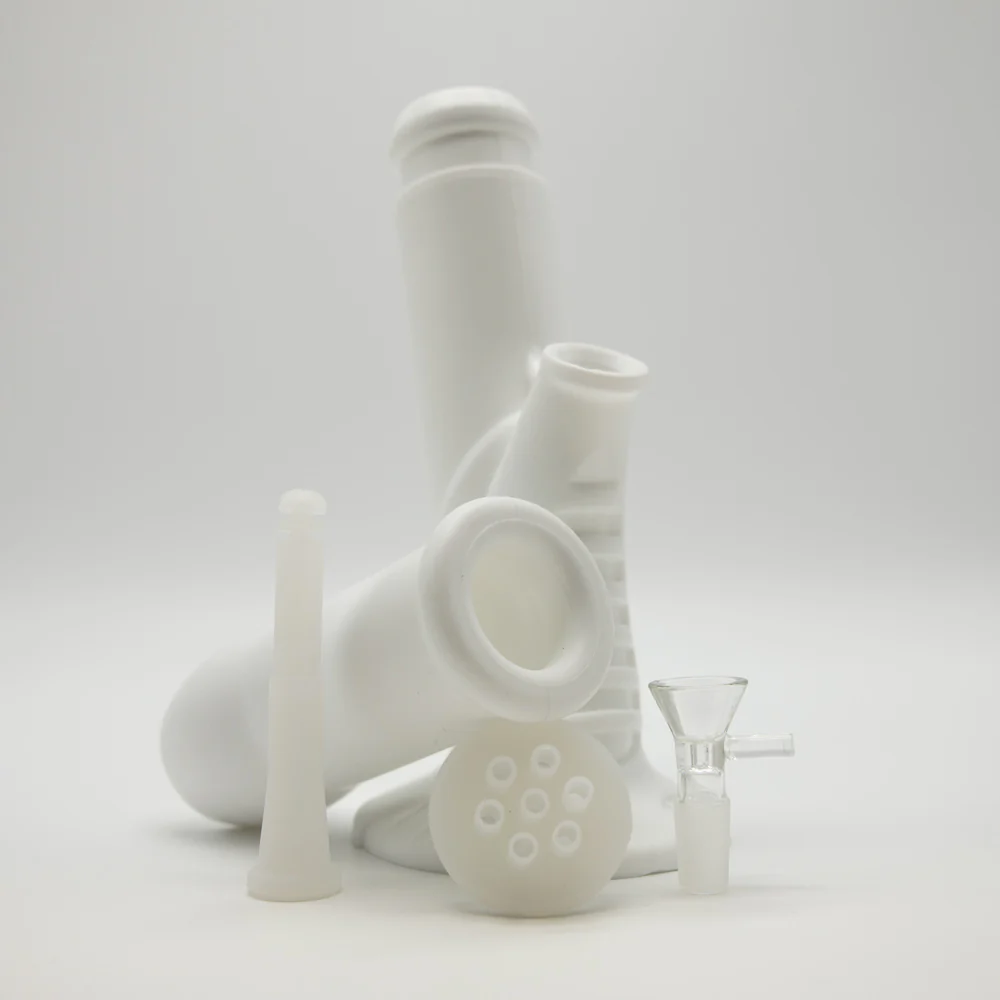 Gripper White Silicone Bong - Image 5