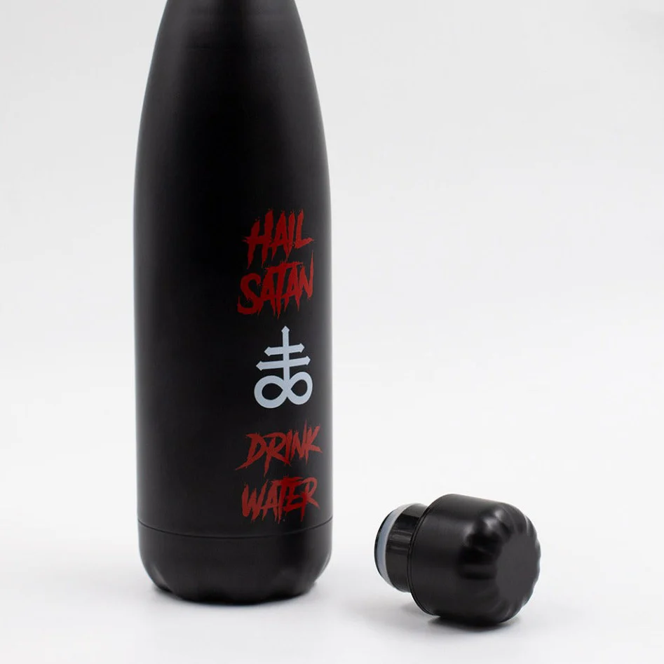 Hail Satan Water Bottle - Image 2