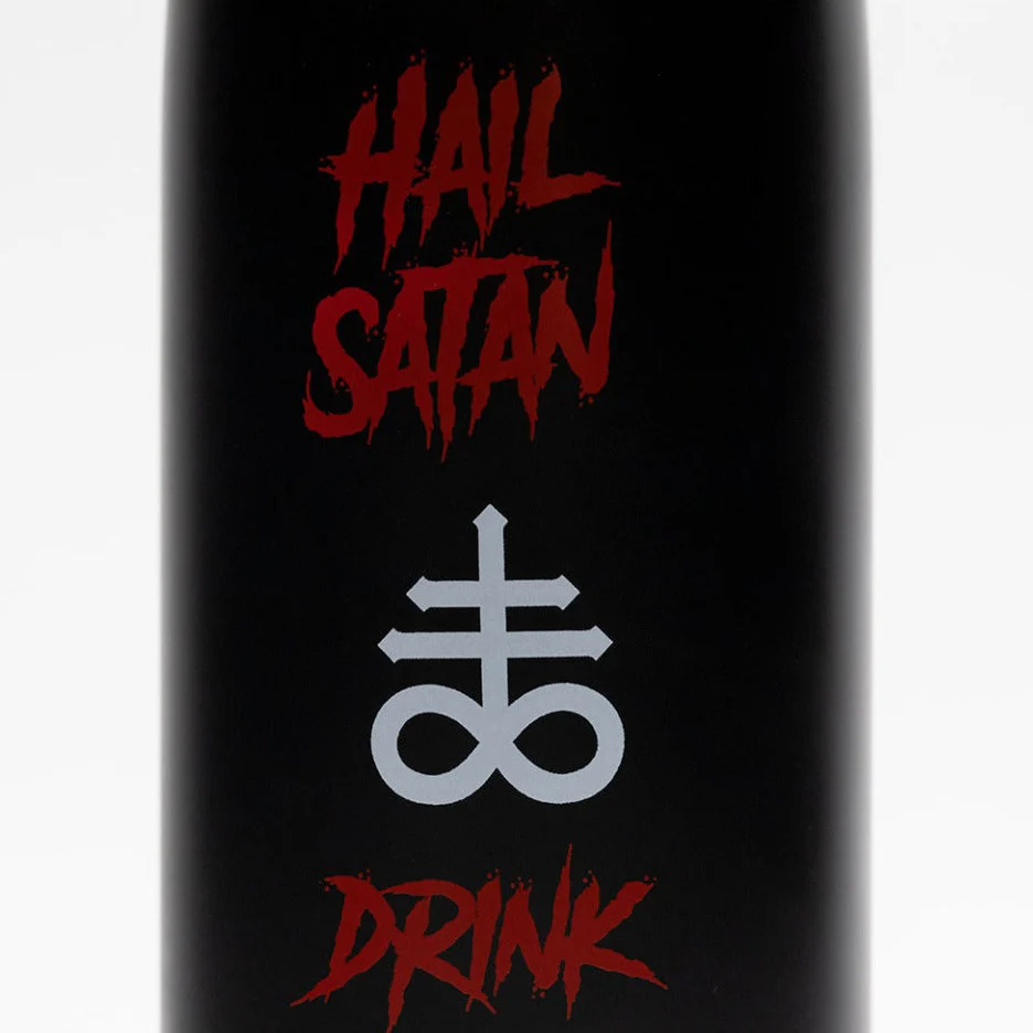 Hail Satan Water Bottle - Image 3