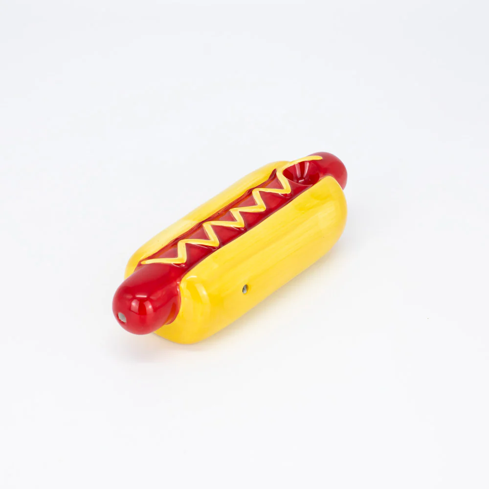 Hotdog Ceramic Dry Pipe - Image 2