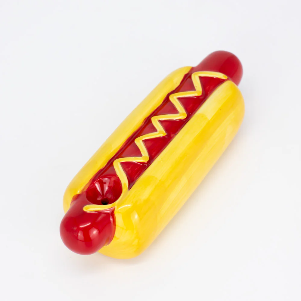Hotdog Ceramic Dry Pipe - Image 5