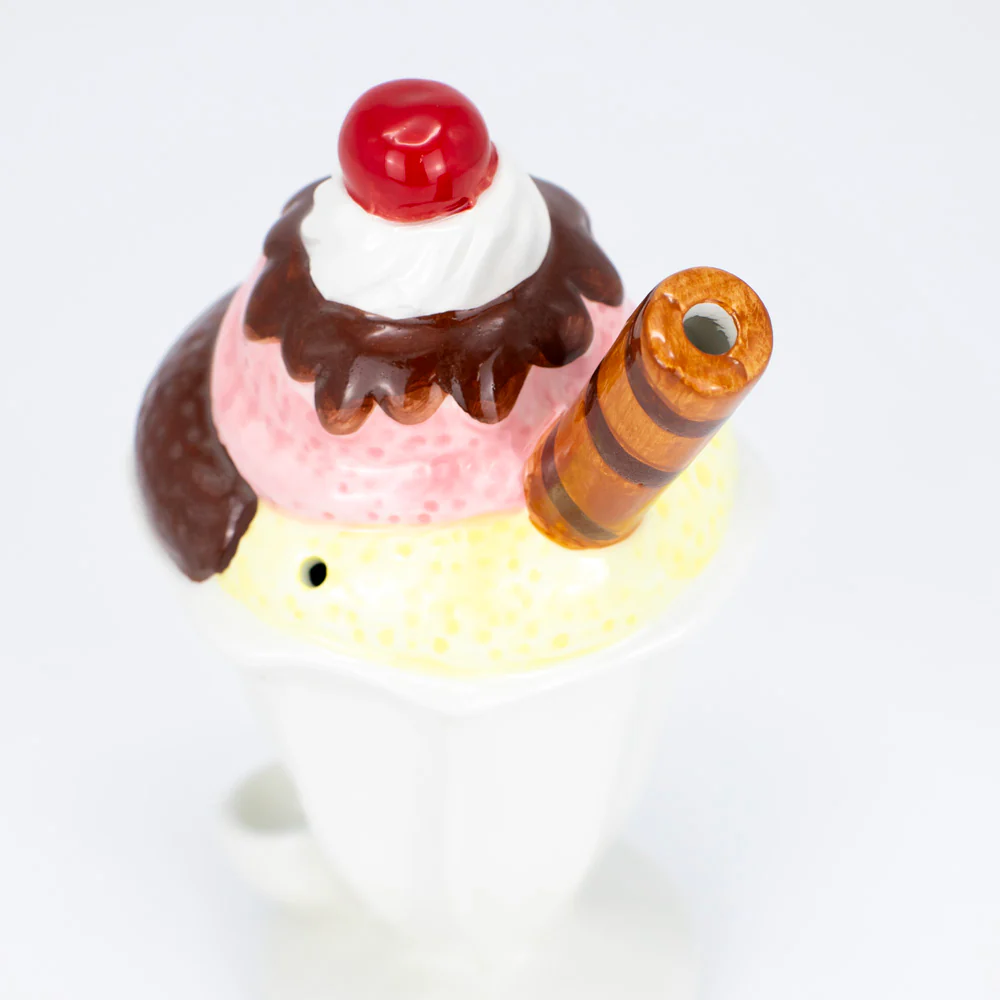 Ice Cream Ceramic Dry Pipe - Image 6