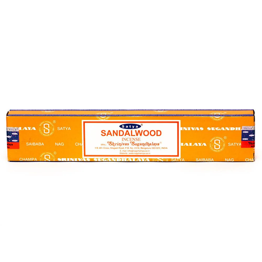 INCENSE - SATYA Nag Champa SANDALWOOD STICKS 15g - Image 2