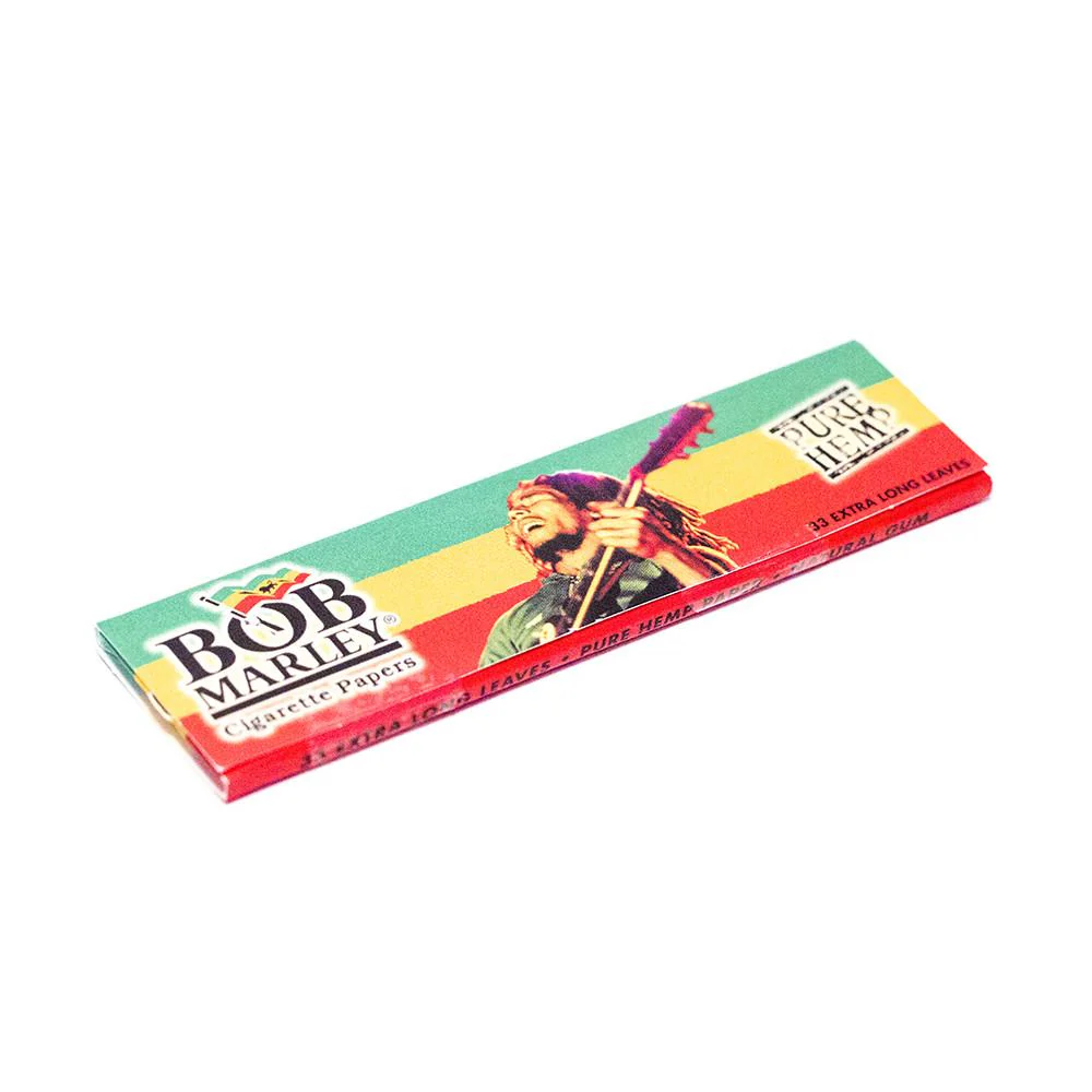 Bob Marley King Size Hemp Papers - 33 Leaves - Image 2