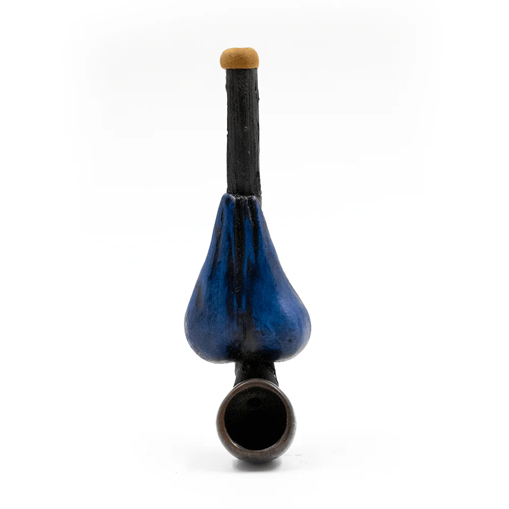 PIPE - BLUE BALLS HAND CRAFTED 12cm - Image 2