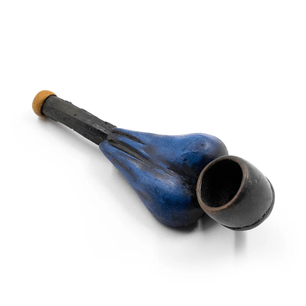 PIPE - BLUE BALLS HAND CRAFTED 12cm - Image 3