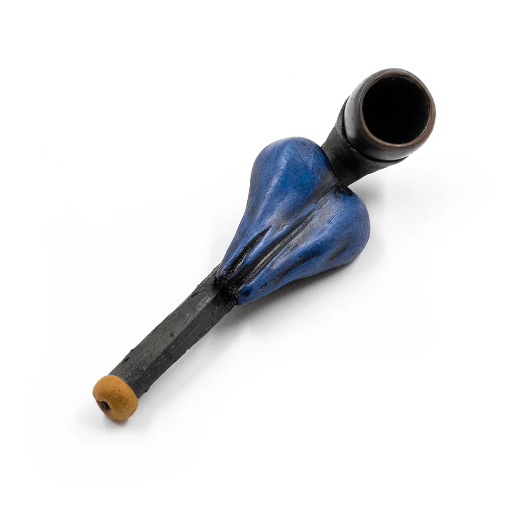 PIPE - BLUE BALLS HAND CRAFTED 12cm - Image 4