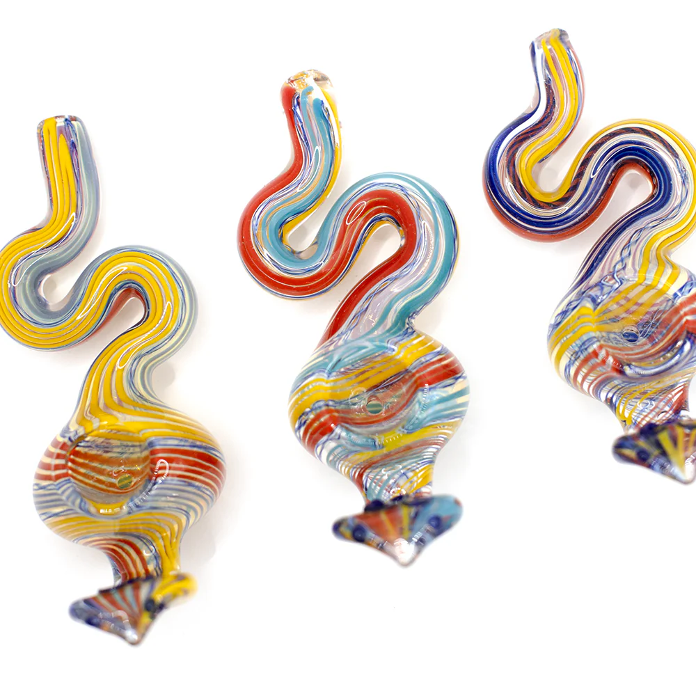 Glass Animal Cobra Pipe - Multicolour - Image 5