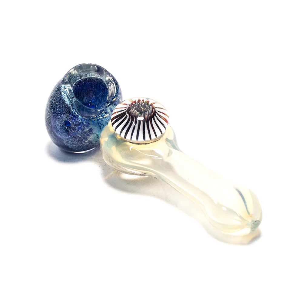 PIPE - GLASS DRY EYE ON NECK VARIOUS COLOURS - Image 2