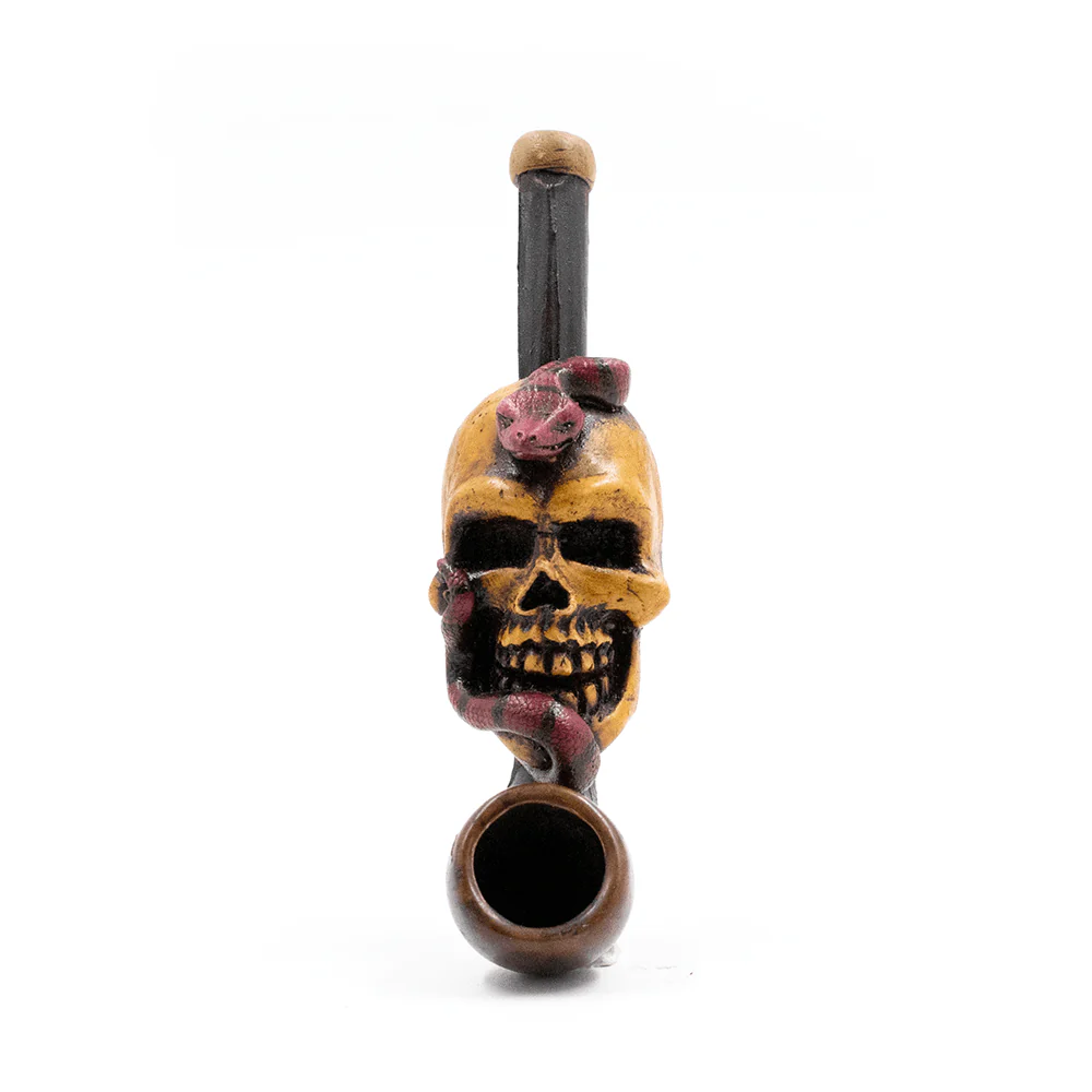 Snake and Skull Pipe - Image 2