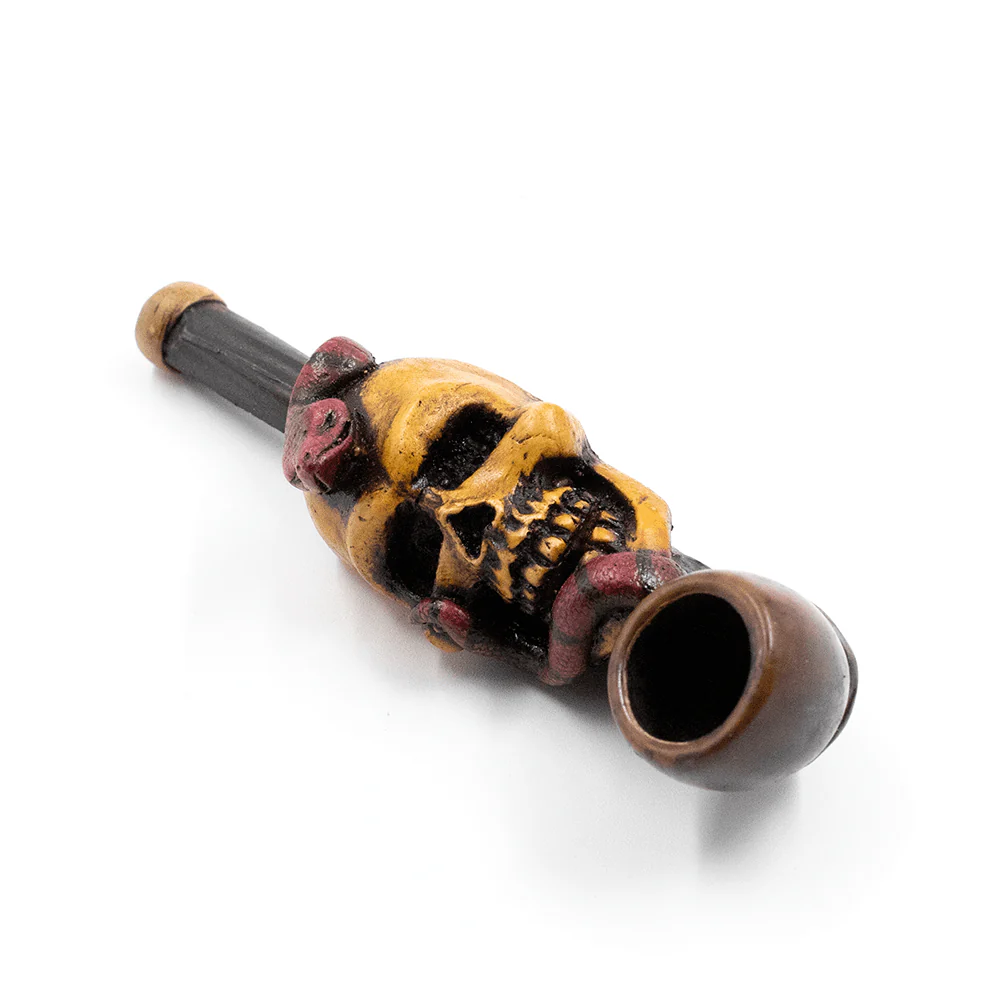 Snake and Skull Pipe - Image 3