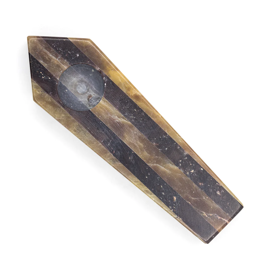 SOAPSTONE COFFIN PIPE - Image 4