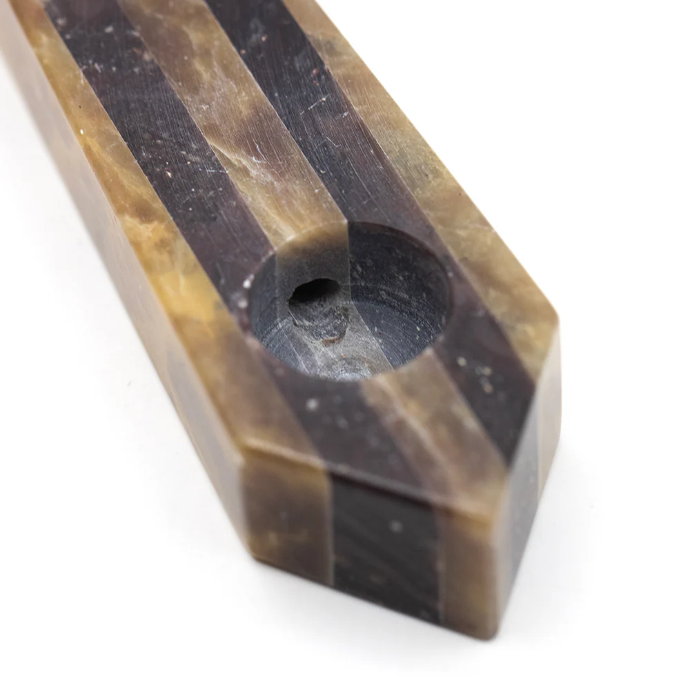 SOAPSTONE COFFIN PIPE - Image 5